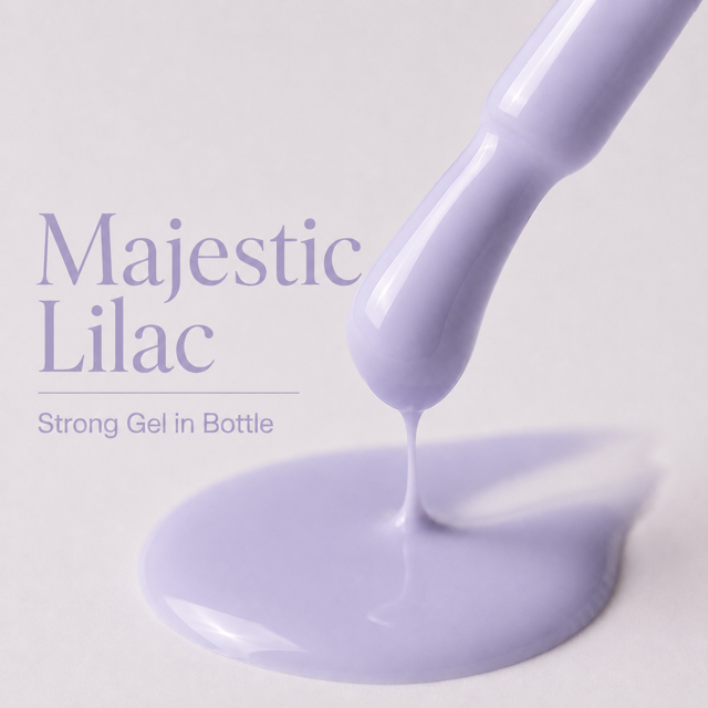 majestic Gel Bottle MAJESTIC LILAC 12ml - imagine 1