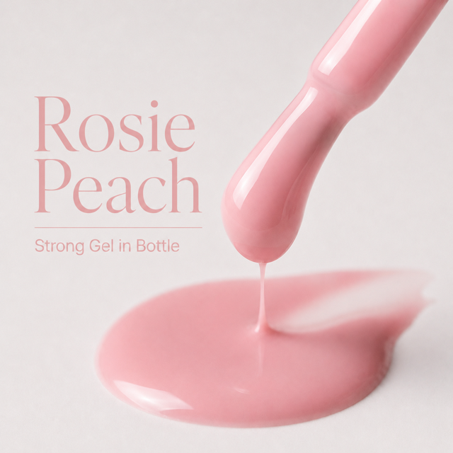 rosie peach Gel Bottle ROSIE PEACH 12ml - imagine 1