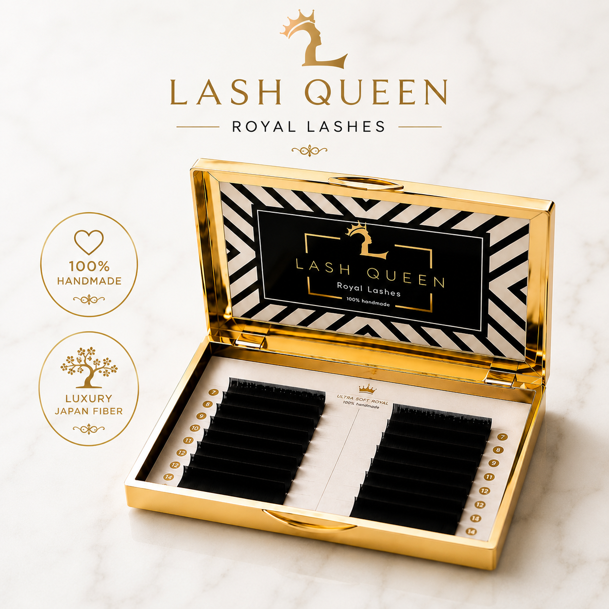 gene principala Lash Queen B0.12 10mm - imagine 1