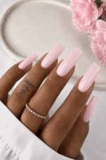 Nail Queen Milky Pink Strong - imagine 2