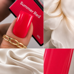 Gel polish Summer Red